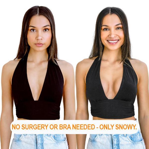 SNOWY 2024 Newest Double-Sided Ultra BoostInsert Adhesive Bra Pads Inserts Sticky Push upBikini Padding Inserts for Sports Bra Swimsuit